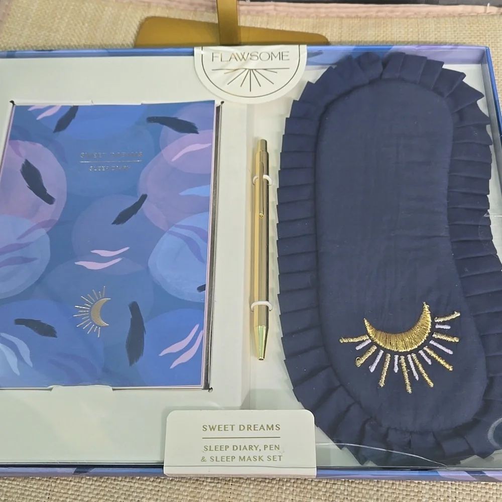 Journal and Sleep Mask Set